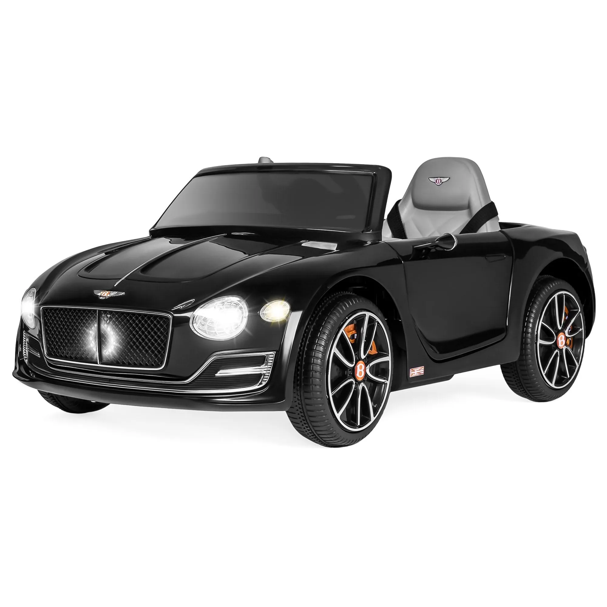 12V Kids Bentley Ride-On Car w/ Remote Control, 2 Speeds, AUX