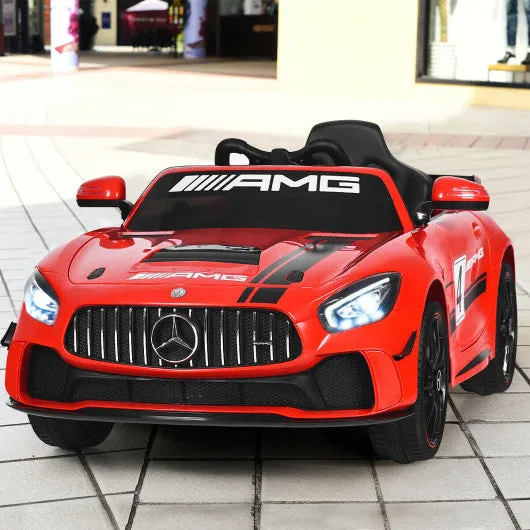 12V Kids Ride On Car with Remote Control-Red