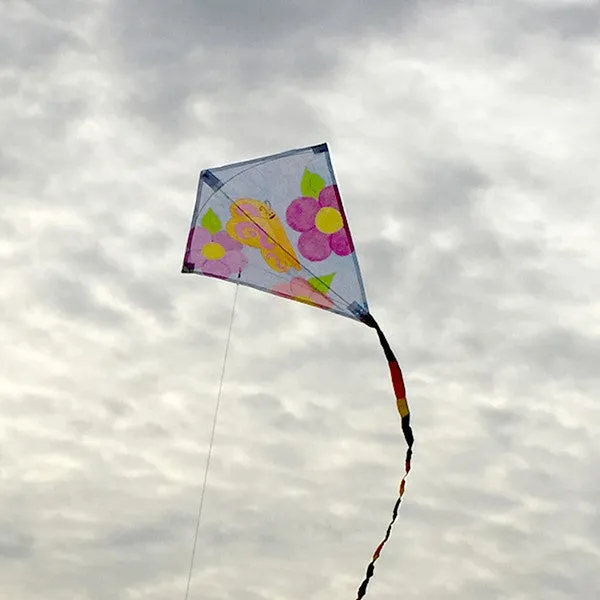 20" Diamond Coloring Kite W/ Crayons