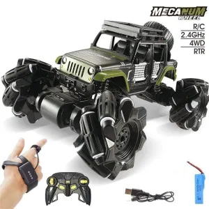 360 Degree Alloy Stunt RC Cars Toys 2.4G 4CH 1:16 Drift Dual Remote Control Car Model Gift For Kids Boy Birthday Christmas