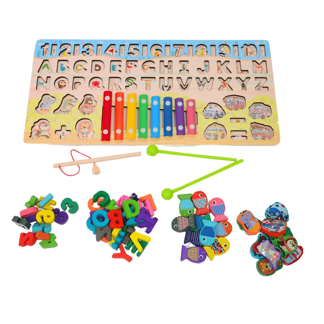 6 in 1 Alphanumeric Play the Piano for kids Age 3 