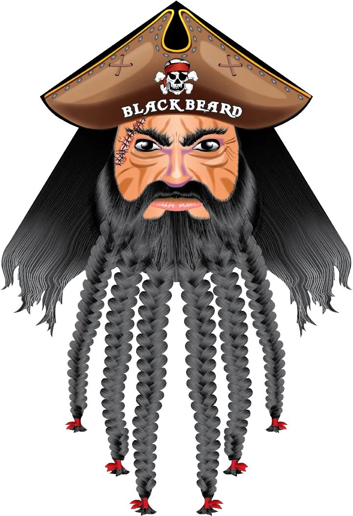 81" Blackbeard Supersized Kite