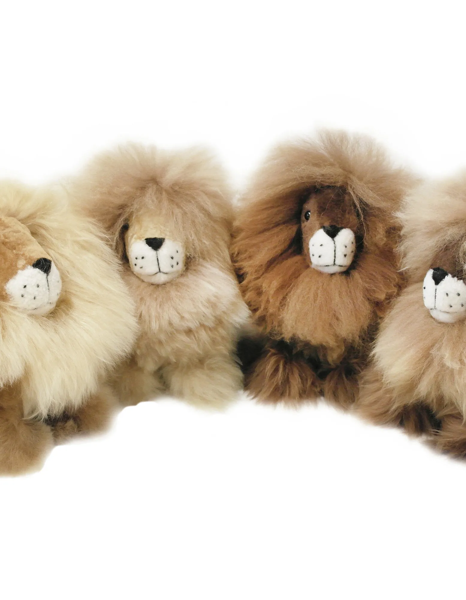 Alpaca Stuffed Animal - Lion 12"