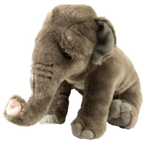 Asian Elephant Stuffed Animal - 12"