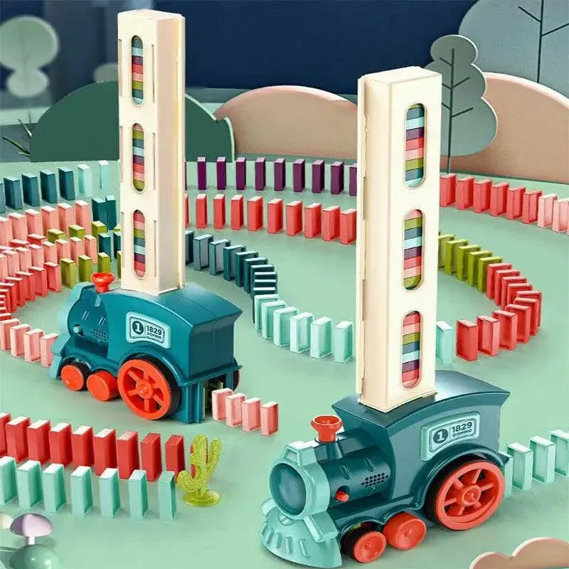 Atomatic Electric Domino Train Set