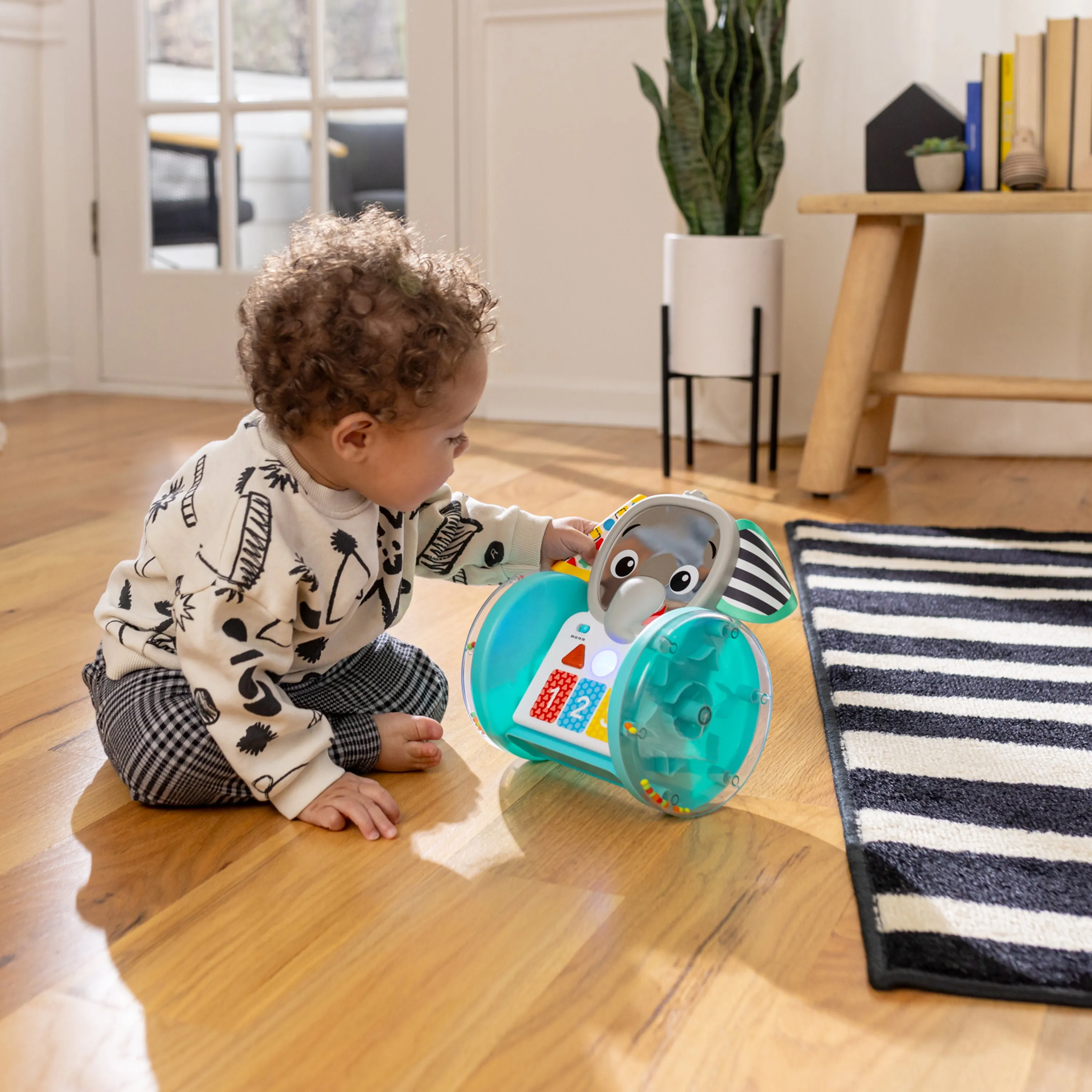 Baby Einstein Chase & Tap Earl Crawling Baby Toy