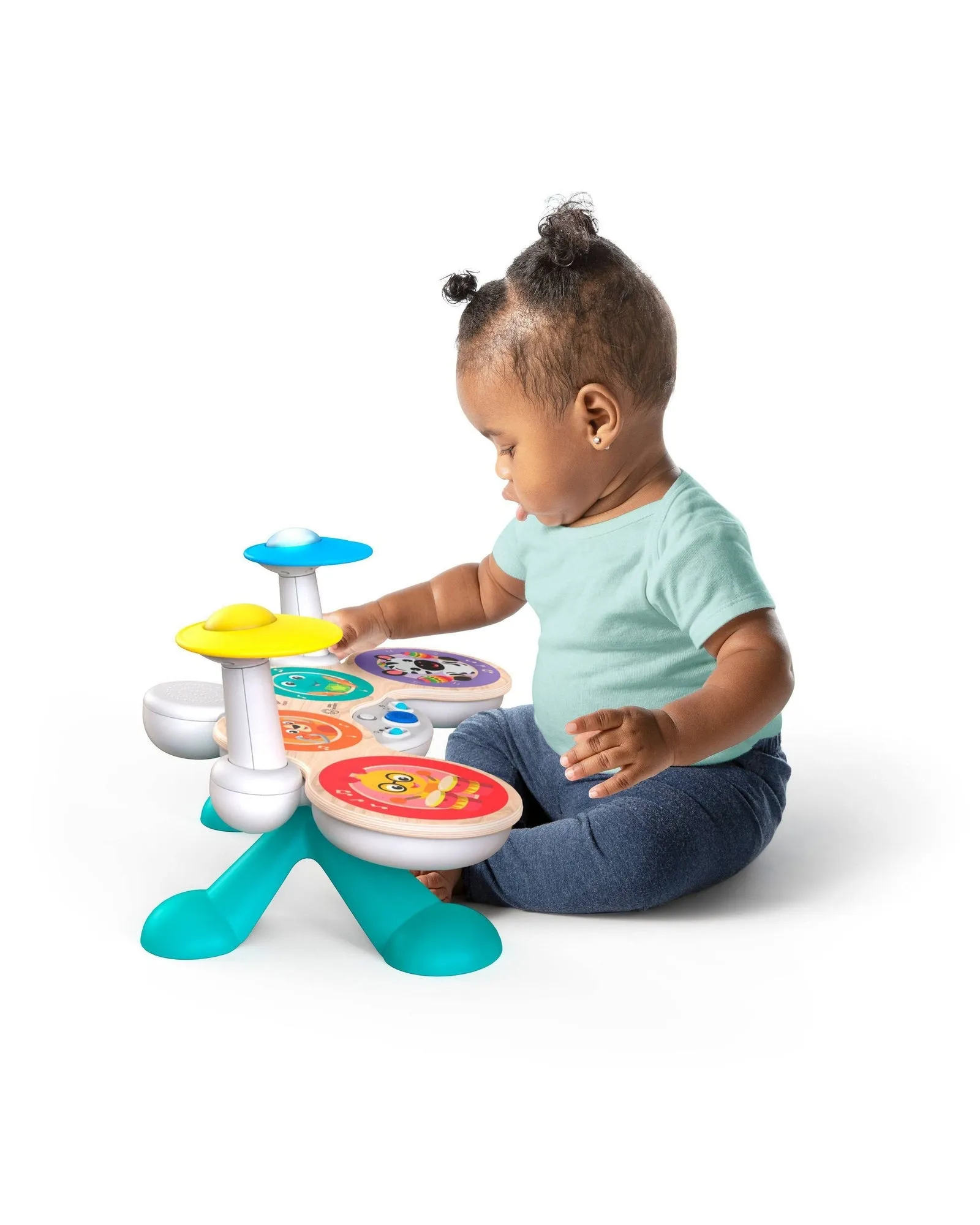 Baby Einstein Hape Together in Tune Drums Connected Magic Touch Drum Set