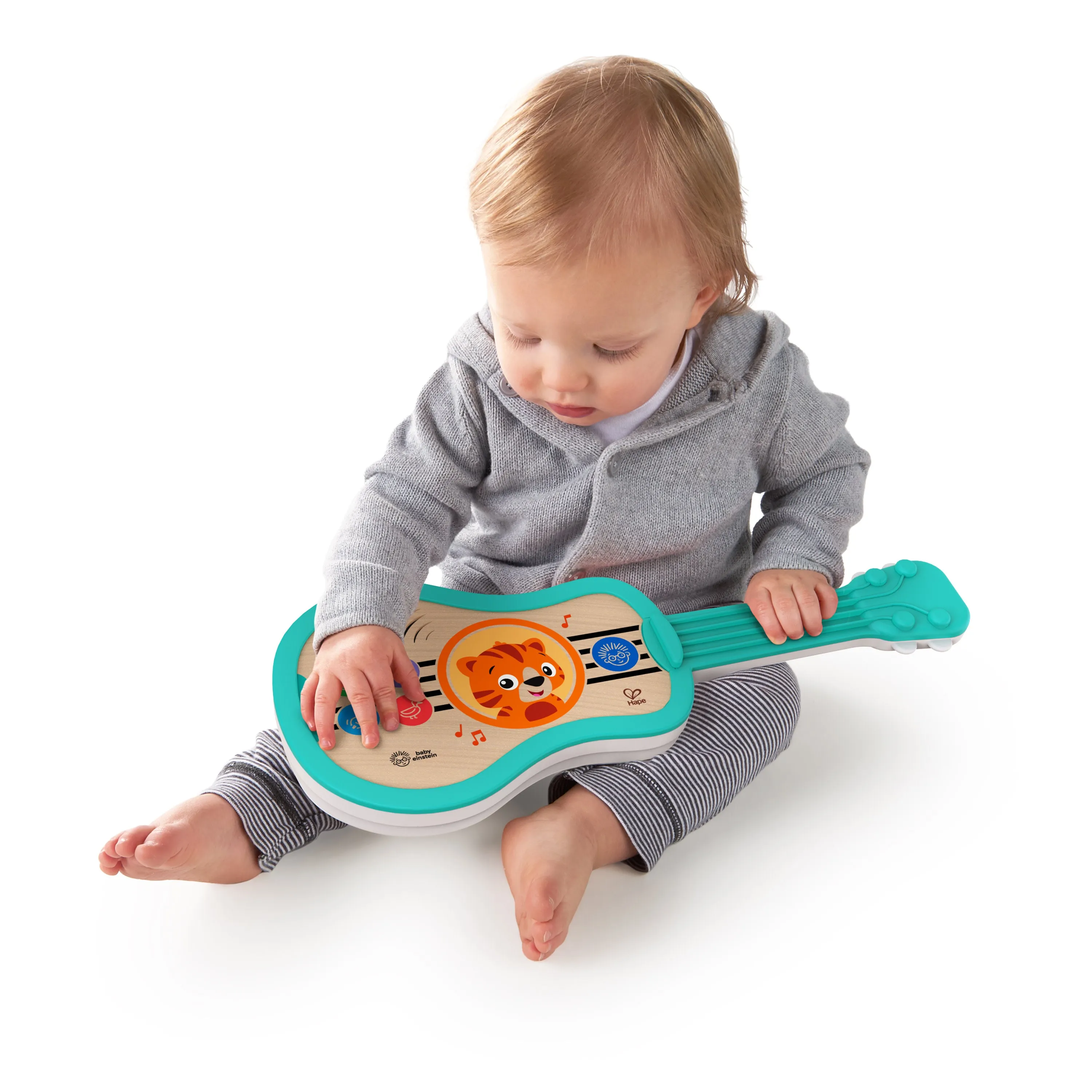 Baby Einstein Sing & Strum Magic Touch Ukulele Wooden Musical Baby Toy