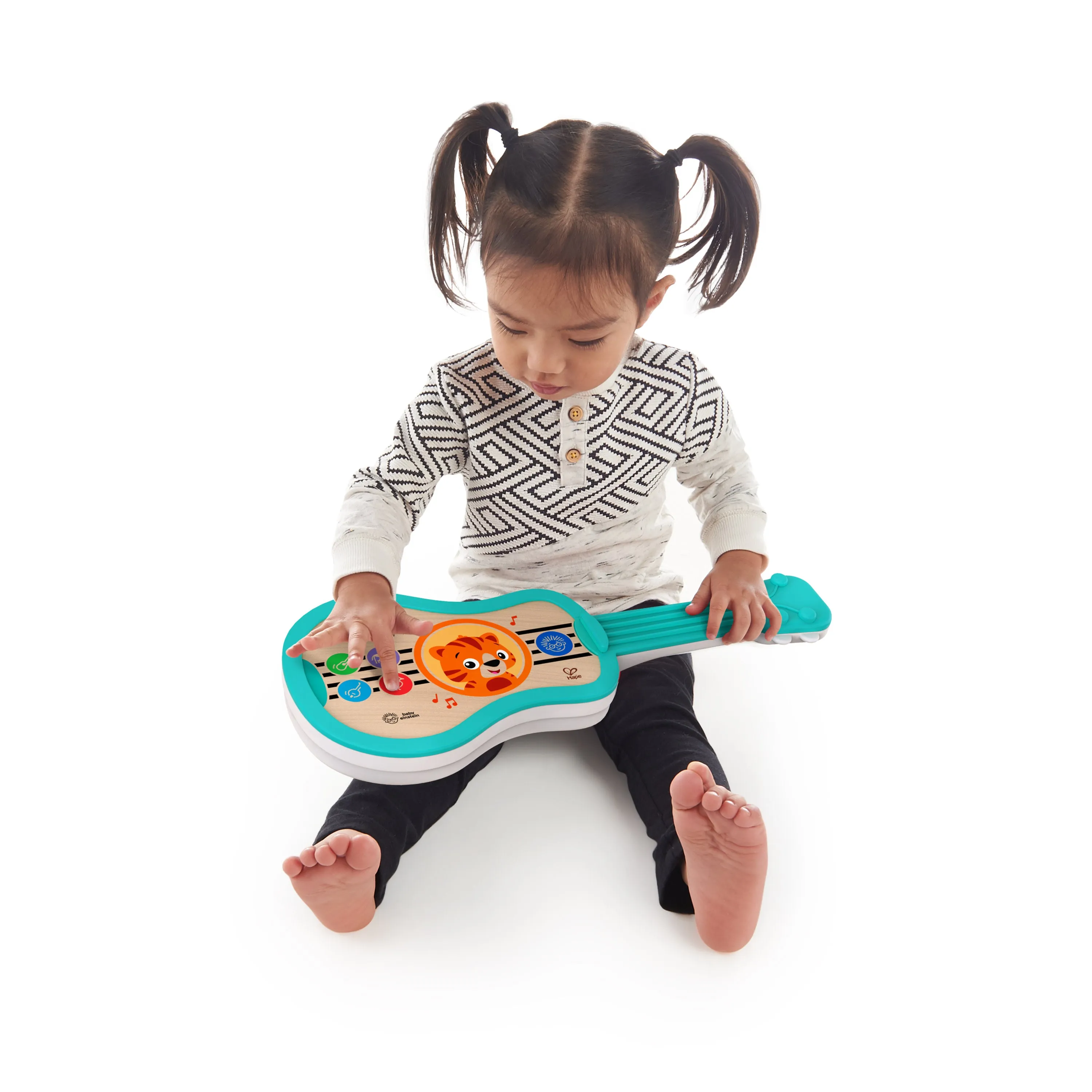 Baby Einstein Sing & Strum Magic Touch Ukulele Wooden Musical Baby Toy