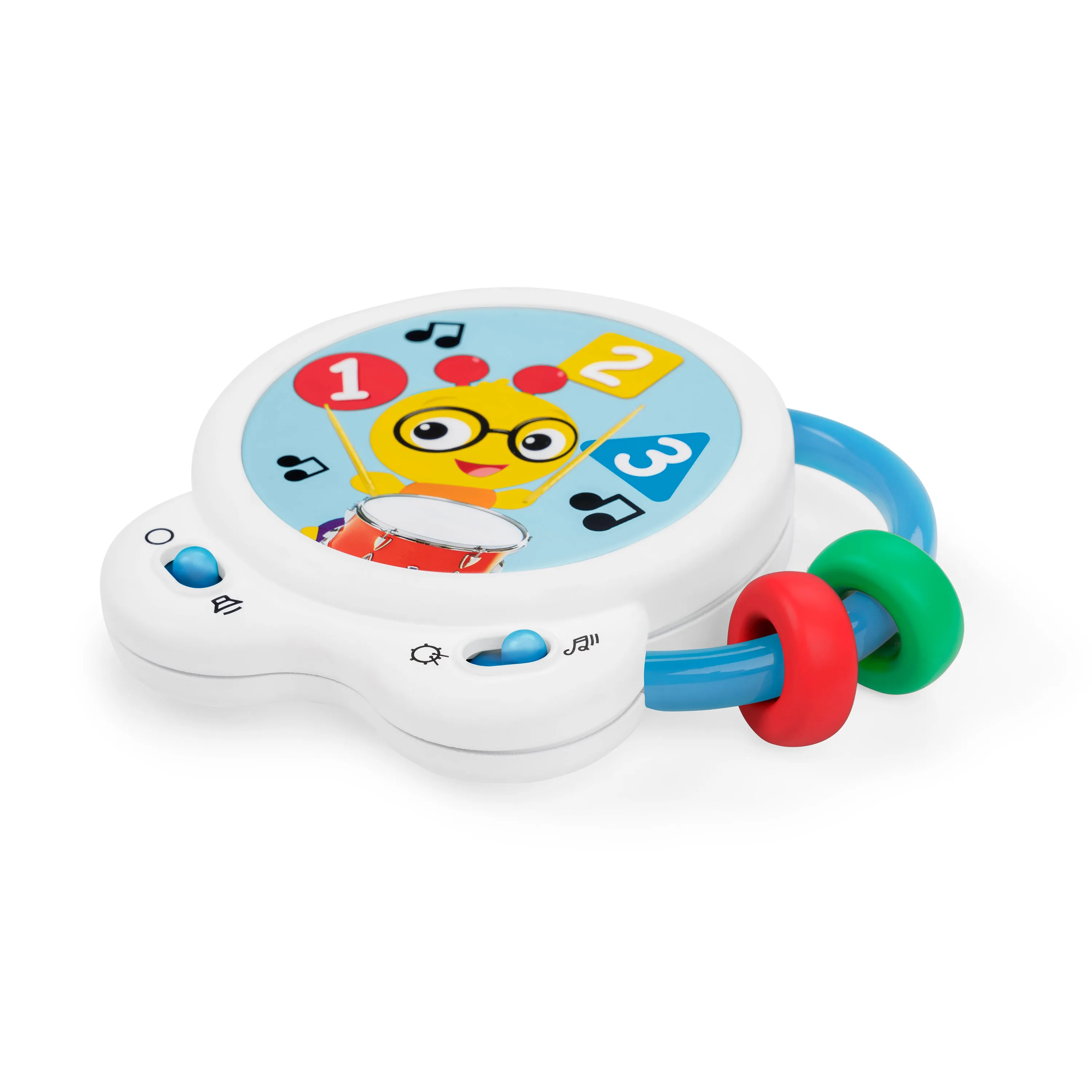 Baby Einstein Tiny Tempo Musical Toy Drum, Ages 3  months