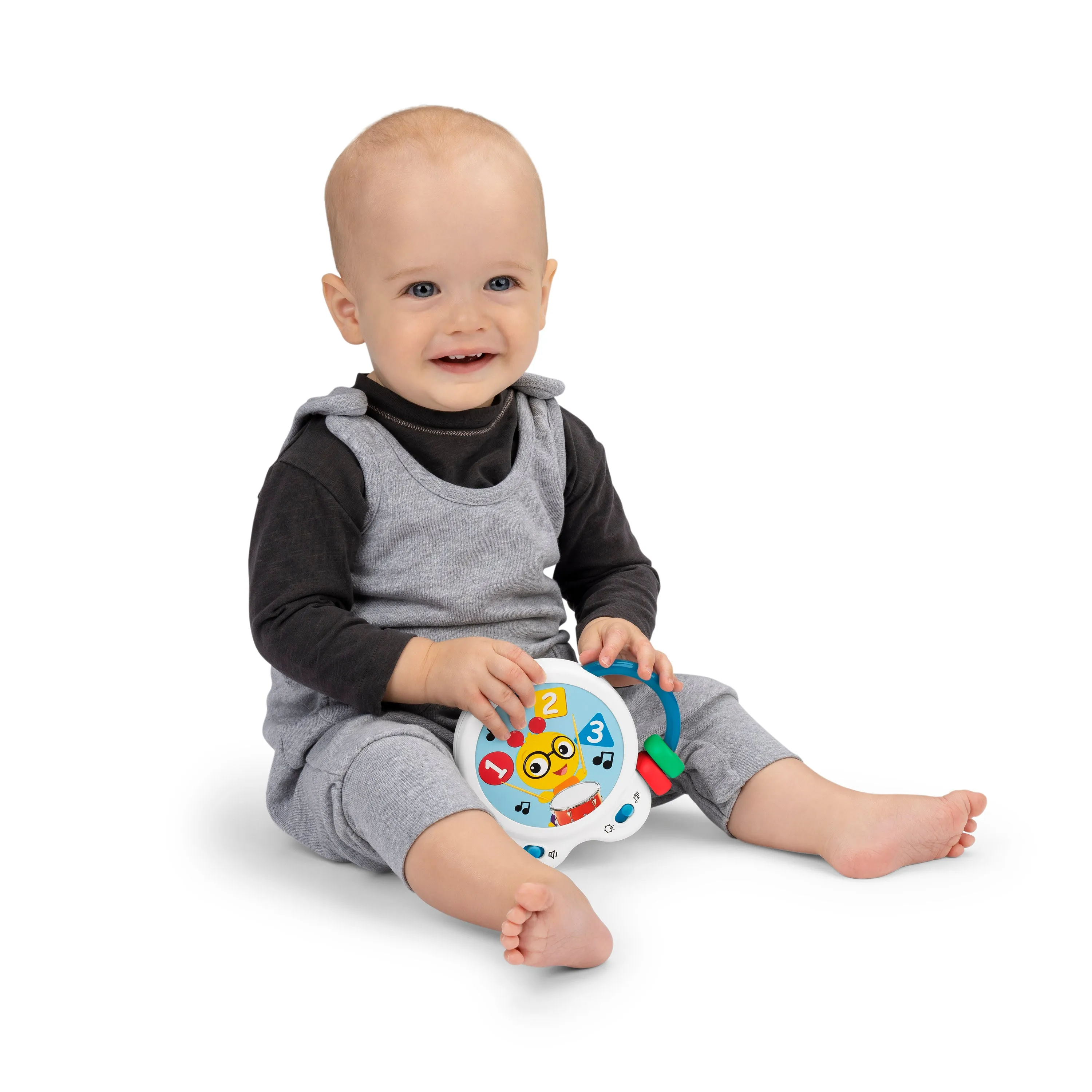 Baby Einstein Tiny Tempo Musical Toy Drum, Ages 3  months