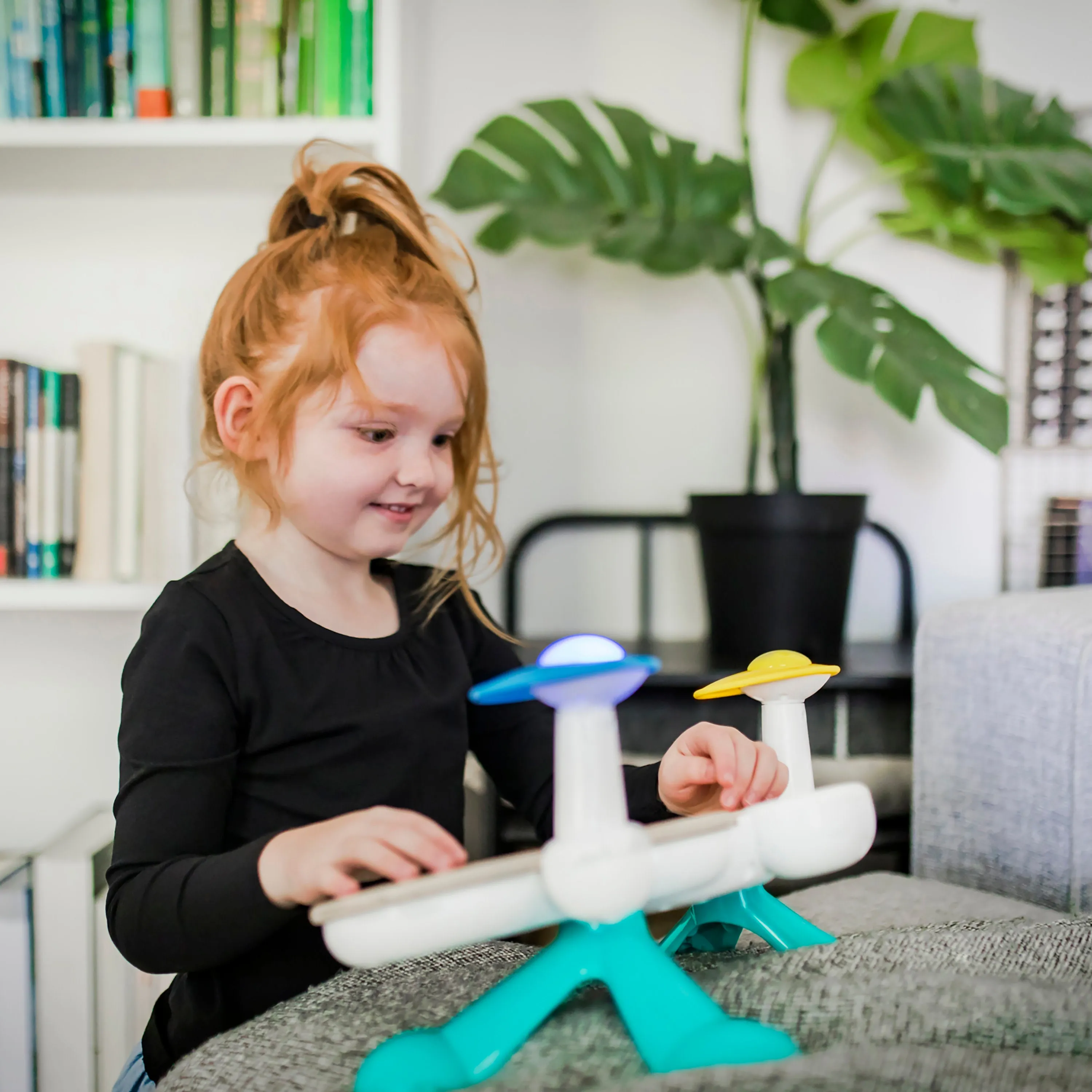 Baby Einstein Together in Tune Magic Touch Drums Wireless Wooden Toddler Toy