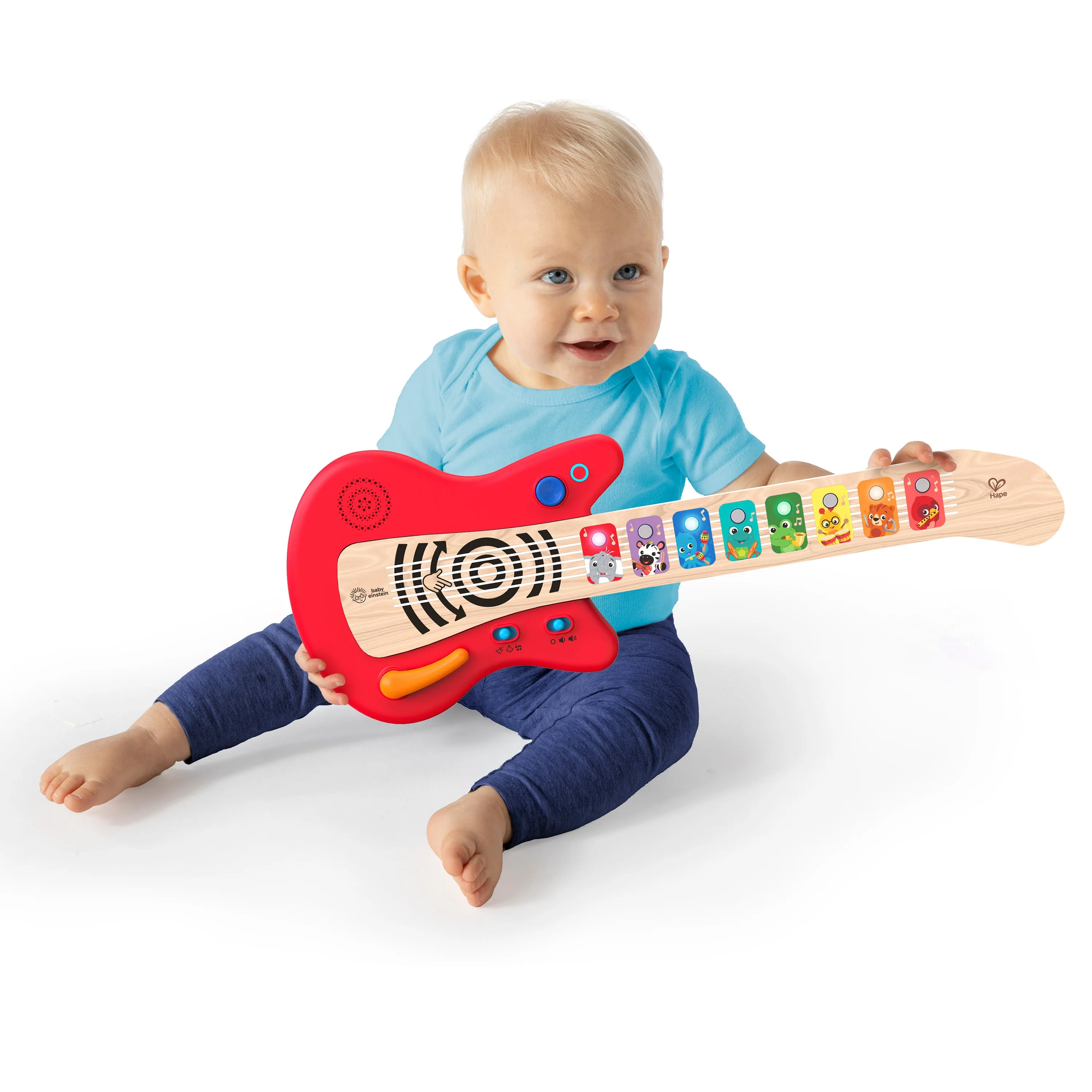 Baby Einstein Together in Tune Magic Touch Guitar Wireless Wooden Toddler Toy