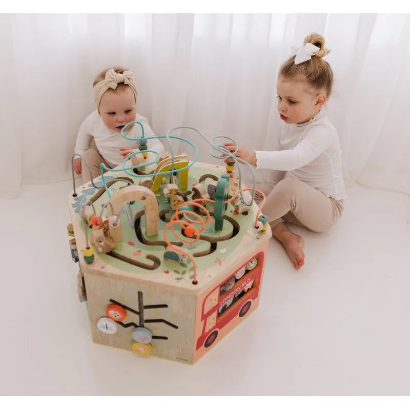 Bubble 7 in 1 Large Wooden Activity Centre