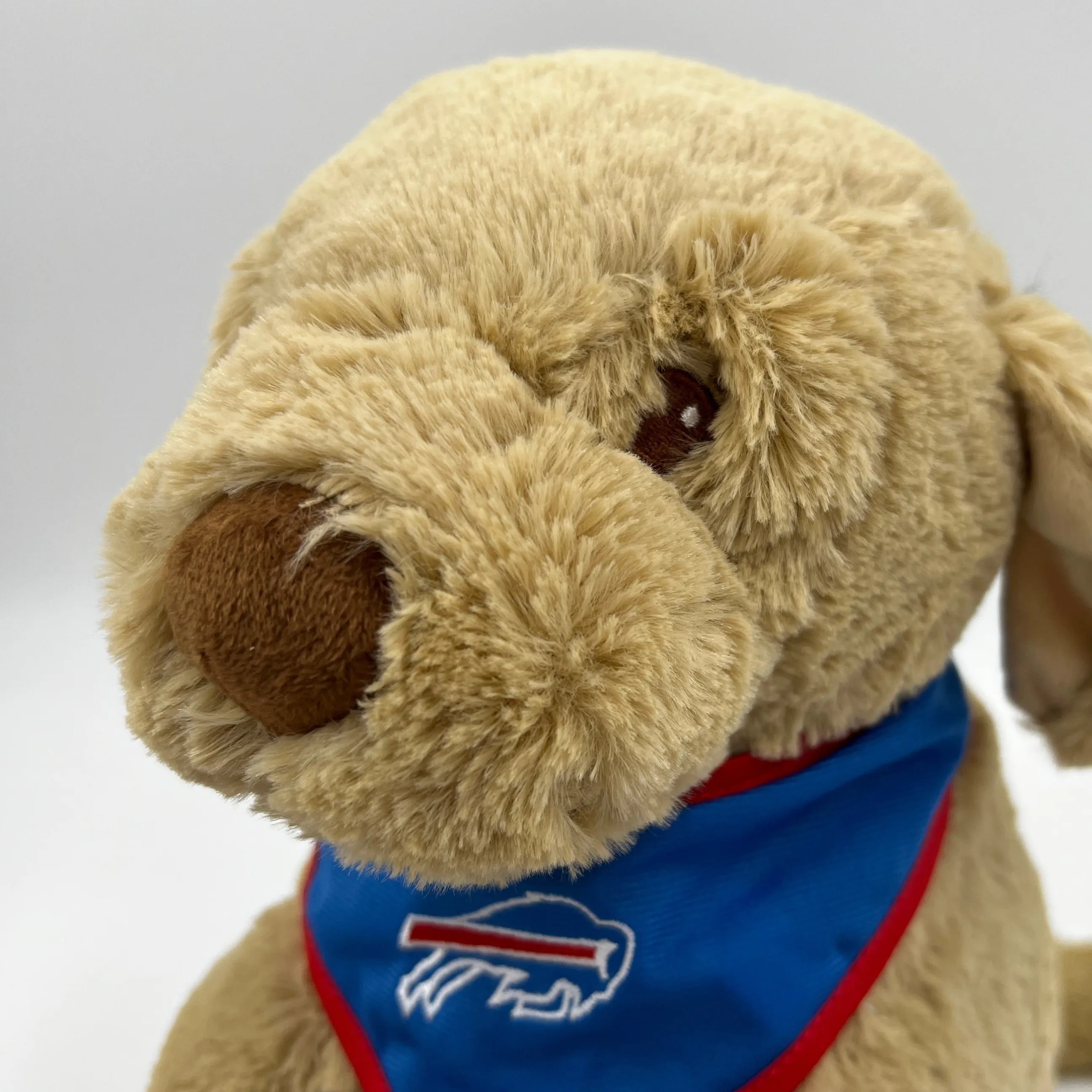 Buffalo Bills Puppy With Bandana Stuffed Animal