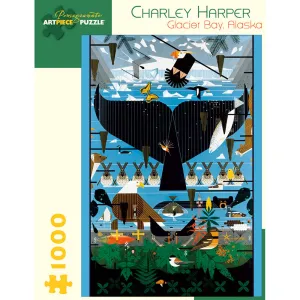 Charley Harper Glacier Bay 1000 Piece Jigsaw Puzzle