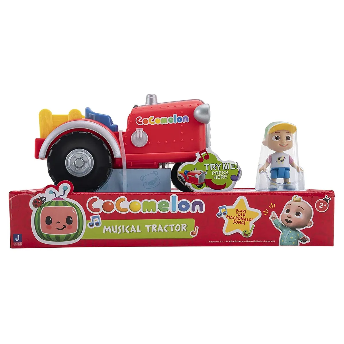 CoComelon Musical Tractor Toy