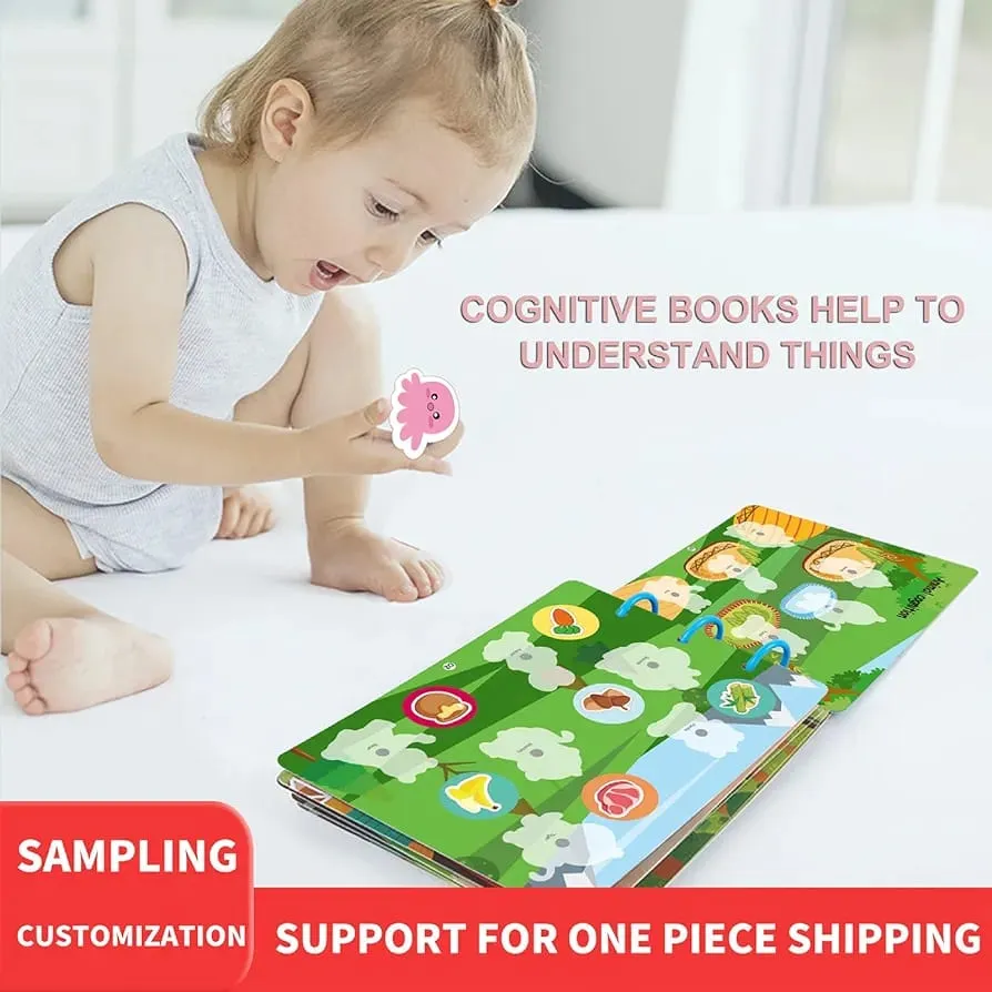 Cognitive Learning Busy Activity Book - 12 Double Sided Pages