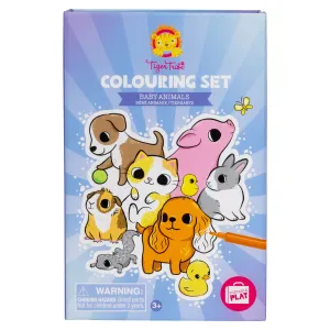 Colouring Set - Baby Animals