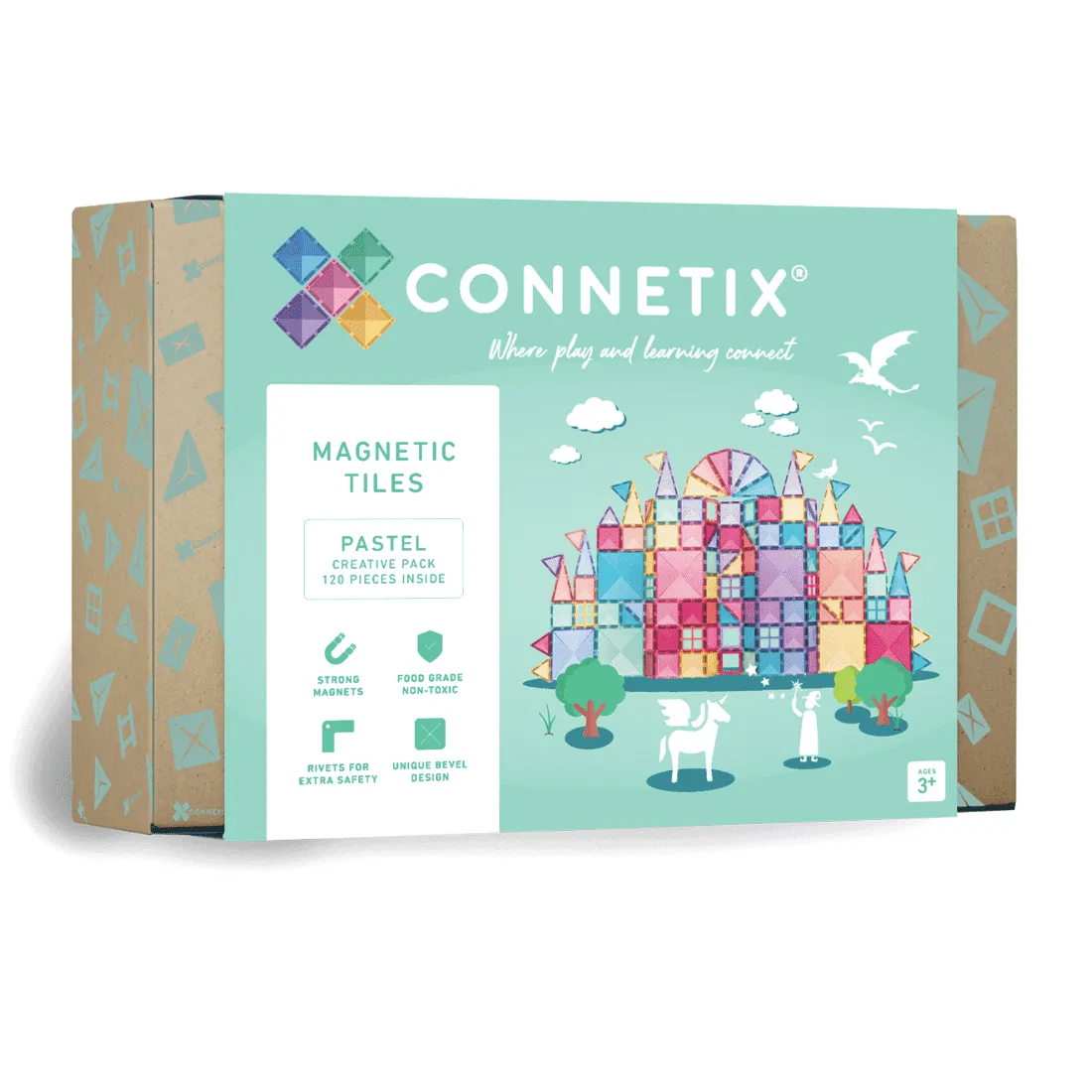 Connetix Pastel Creative Pack (120 pc)