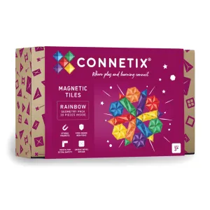 Connetix Rainbow Geometry Pack (30 pc)