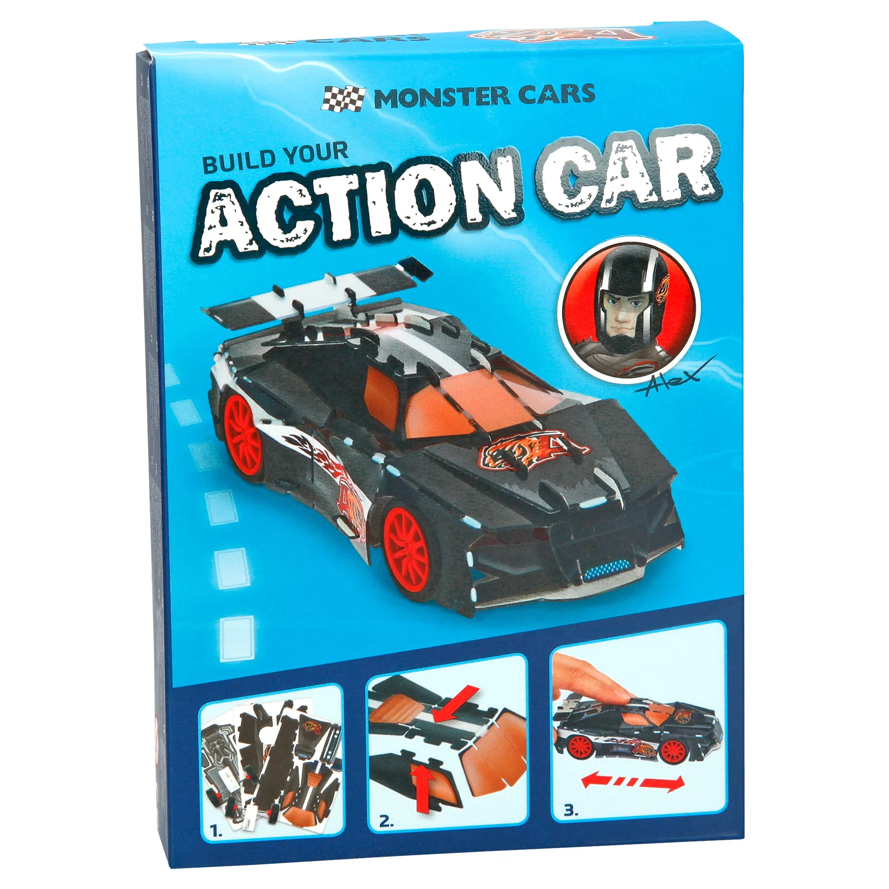 Depesche Monster Cars 3D Puzzle Action Car (1pc)