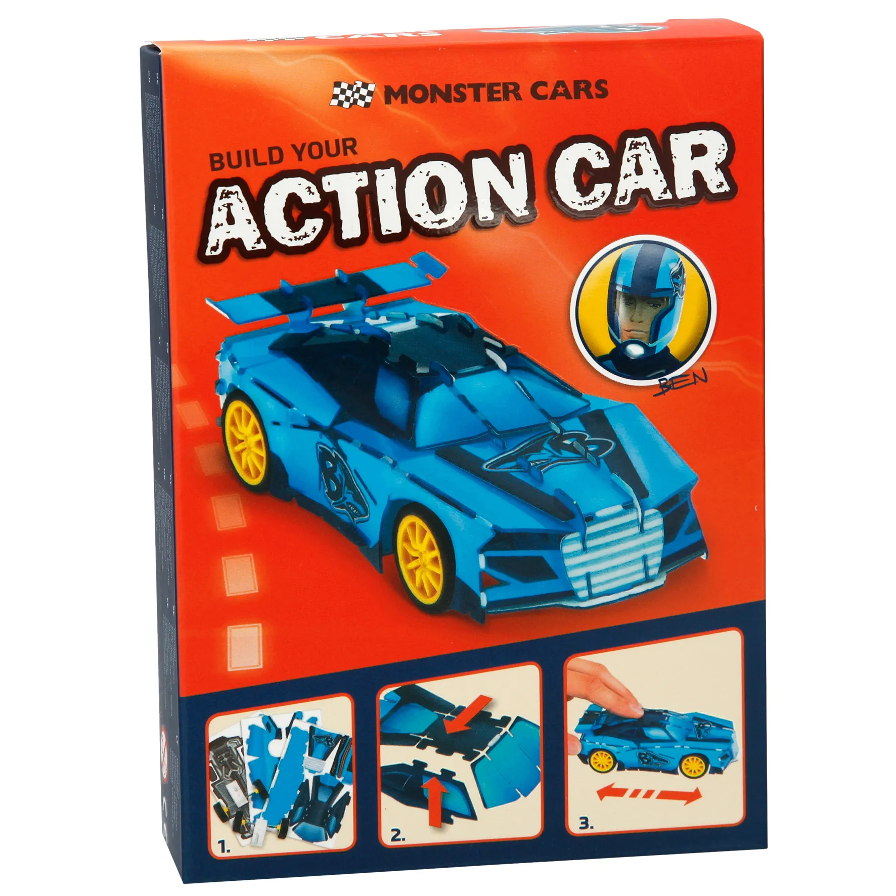 Depesche Monster Cars 3D Puzzle Action Car (1pc)