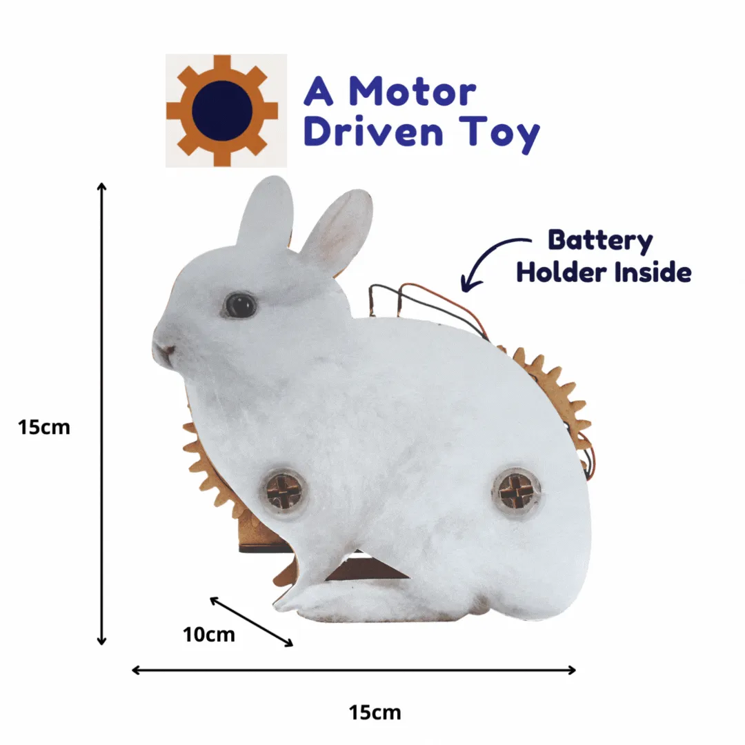 DIY Hoppity Rabbit STEM Educational Construction Set