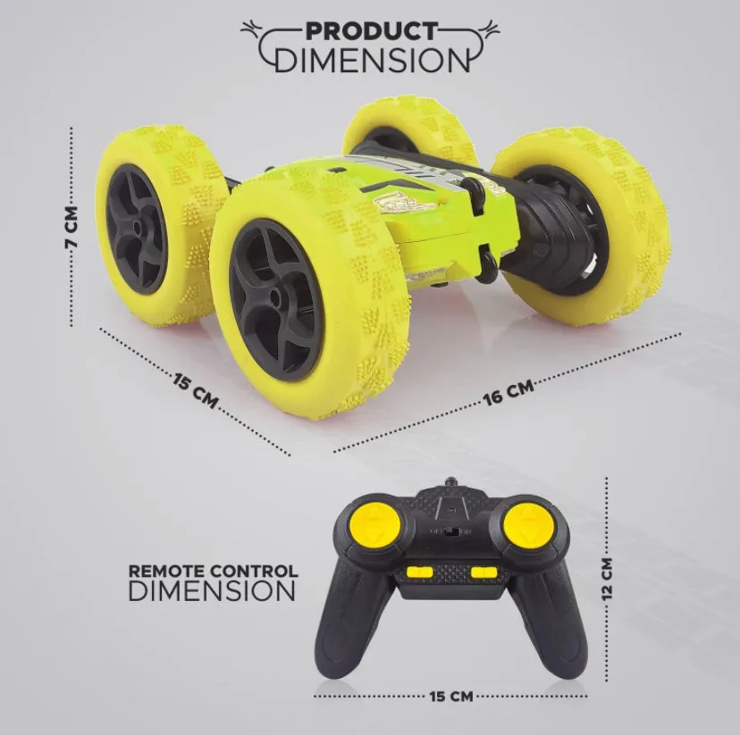 Double Sided Rotating RC Stunt Car