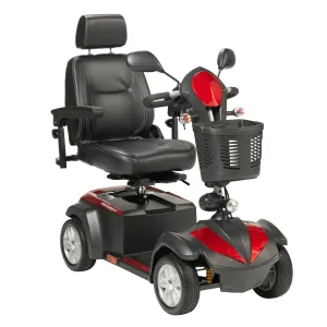 Drive Medical ventura420cs Ventura Power Mobility Scooter, 4 Wheel, 20" Captains Seat