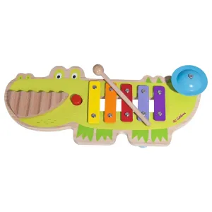 Eichhorn Musical Sound Table Xylophone Wooden Crocodile Toy