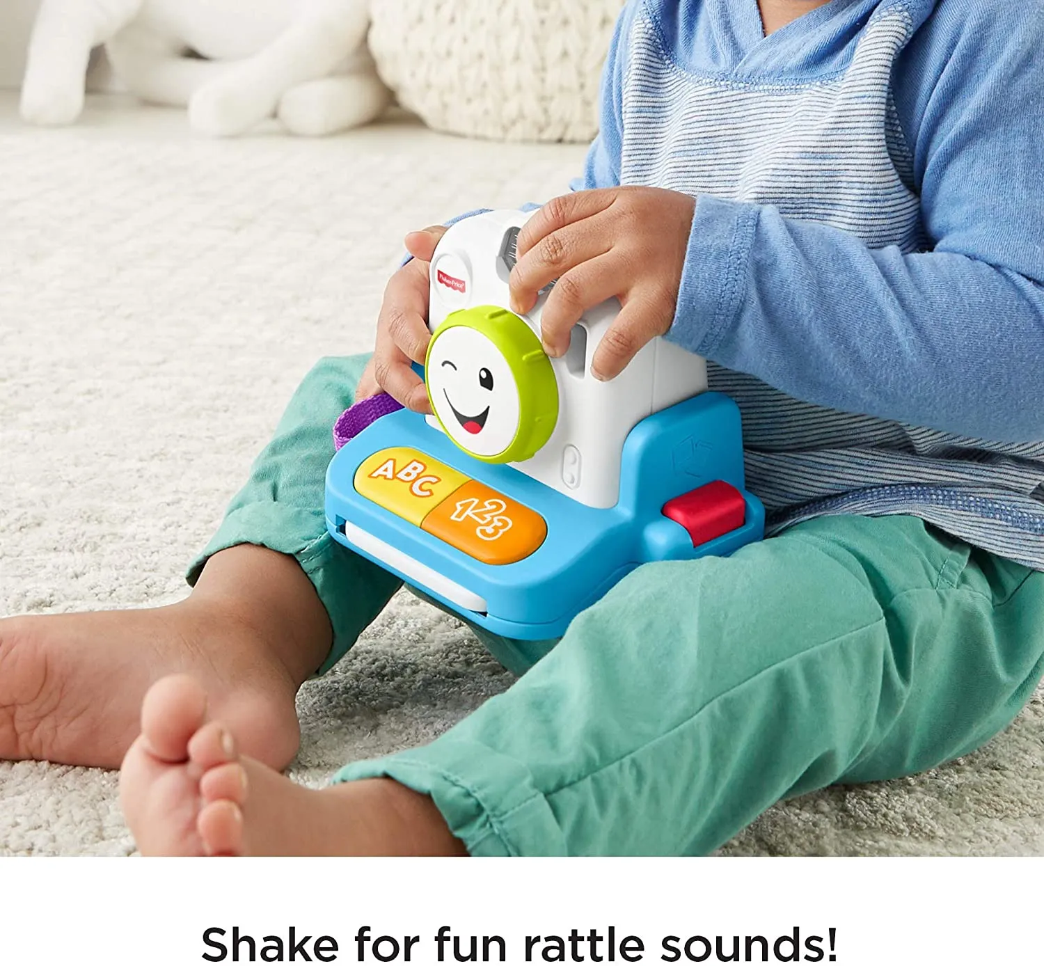 Fisher-Price Laugh & Learn Click & Learn Instant Camera Musical Toy