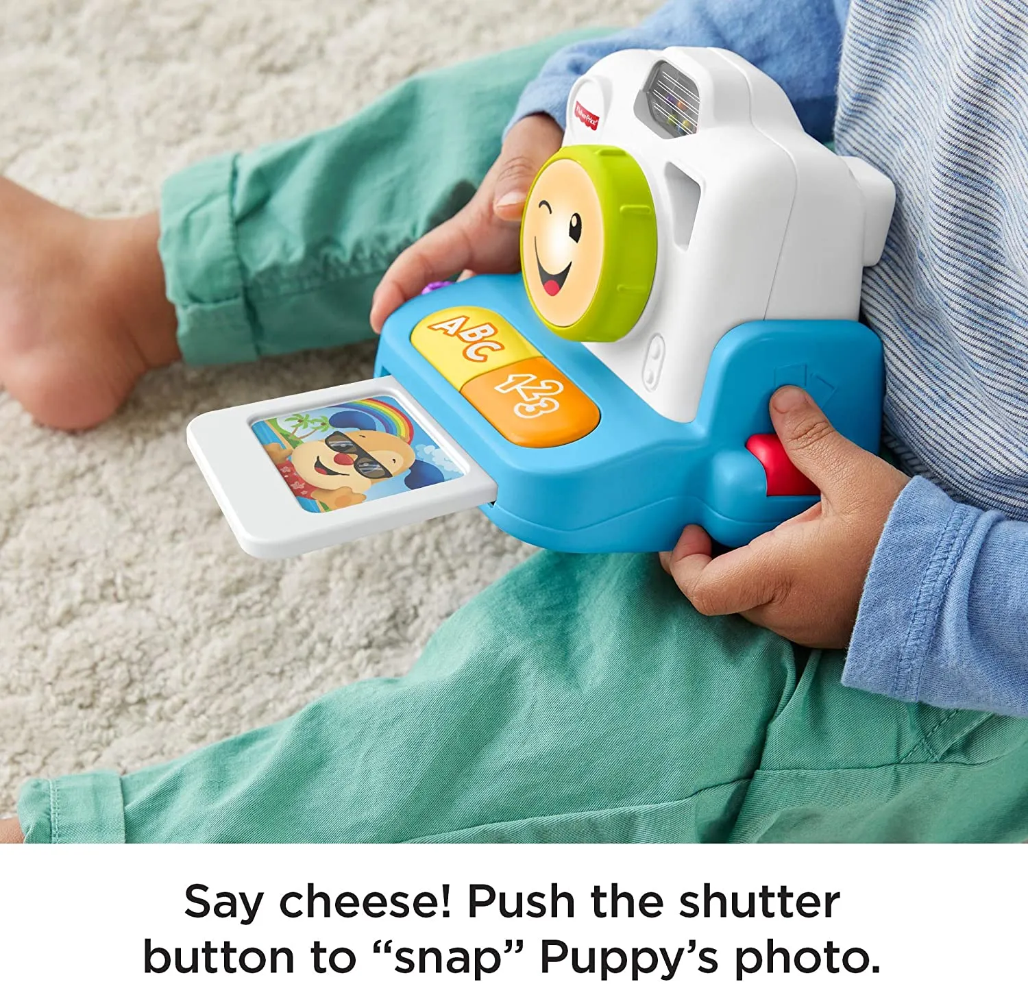 Fisher-Price Laugh & Learn Click & Learn Instant Camera Musical Toy