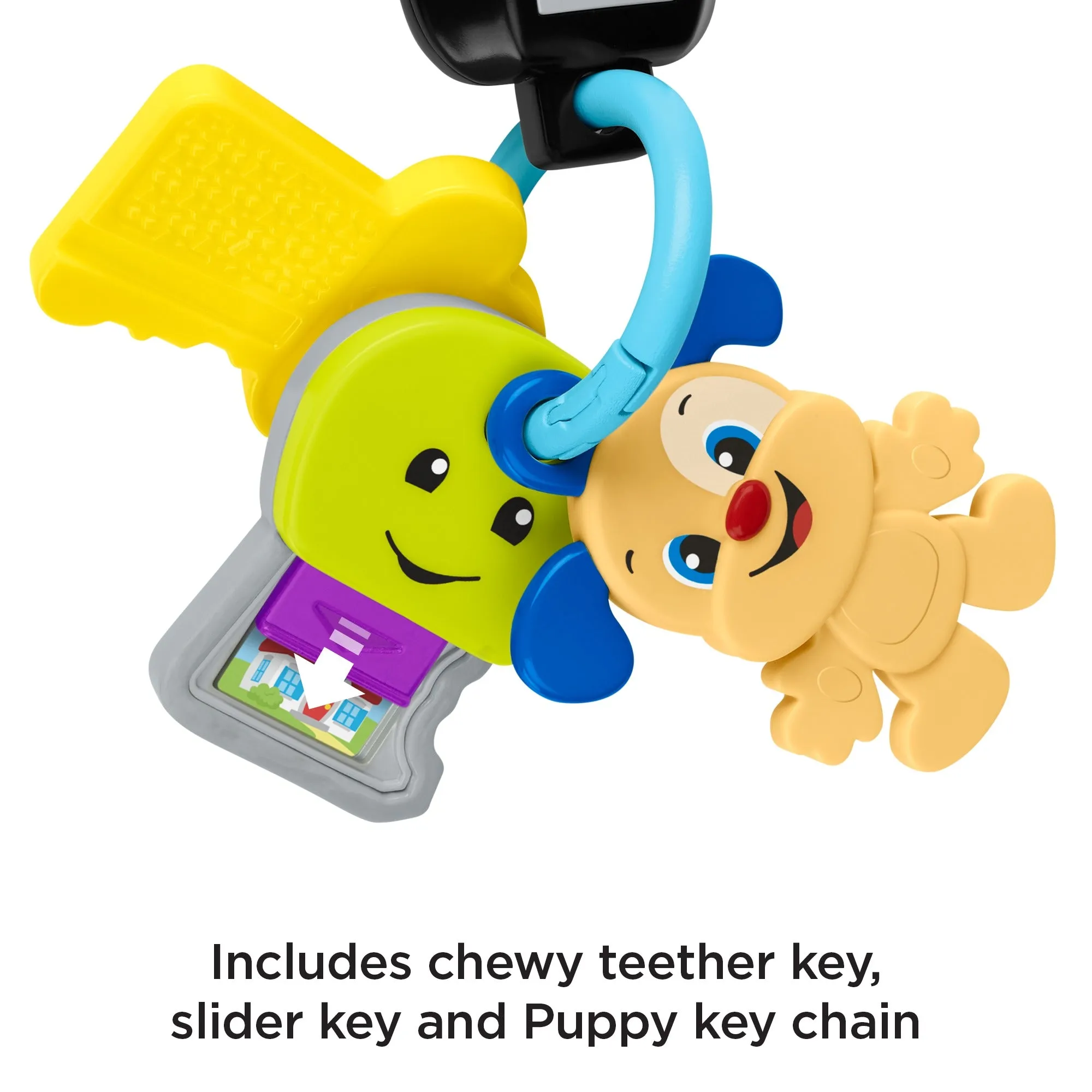 Fisher-Price Laugh & Learn Play & Go Keys Musical Infant Toy