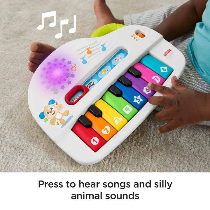 Fisher-Price Laugh & Learn Silly Sounds Light-Up Piano