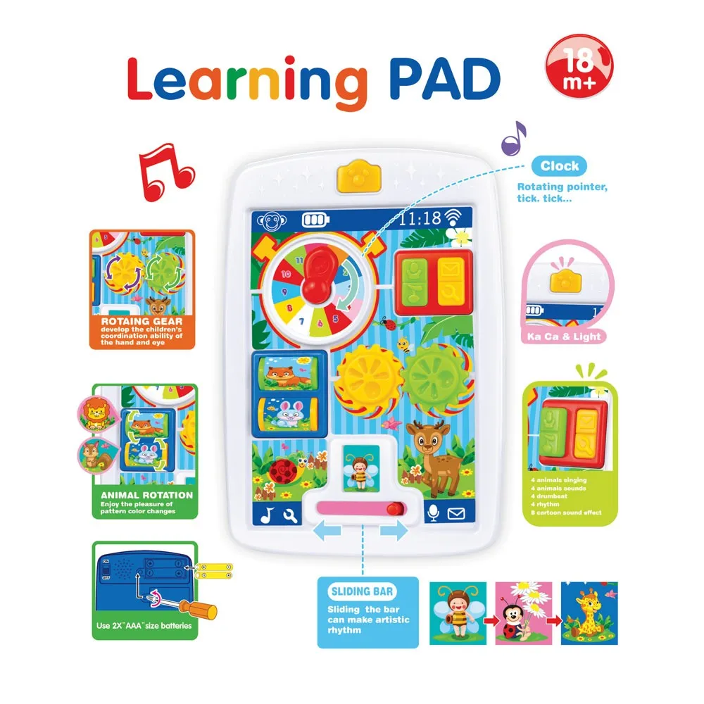 Fun Learning Musical Pad for Toddlers - 080