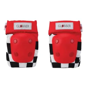 GLOBBER TODDLER PADS (ELBOWS & KNEES) - RED RACING