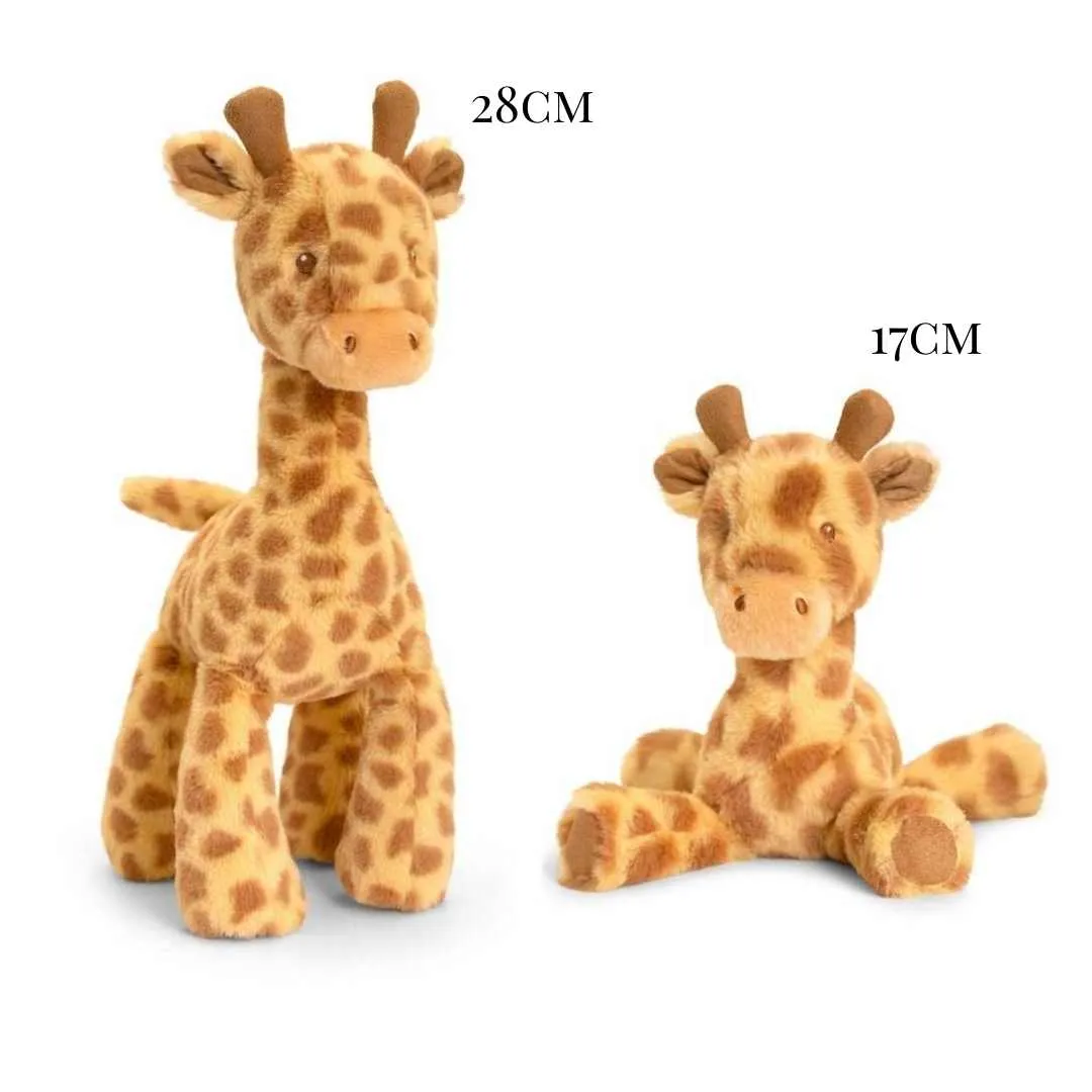 Huggy Giraffe Soft Cuddly Toy 28m Recycled Plastic