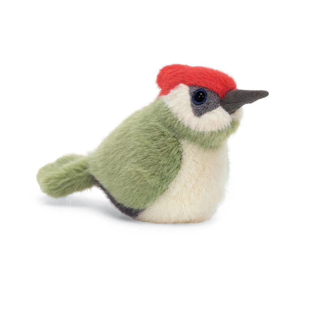 Jellycat Birdling Woodpecker - Plush Birds for All Ages