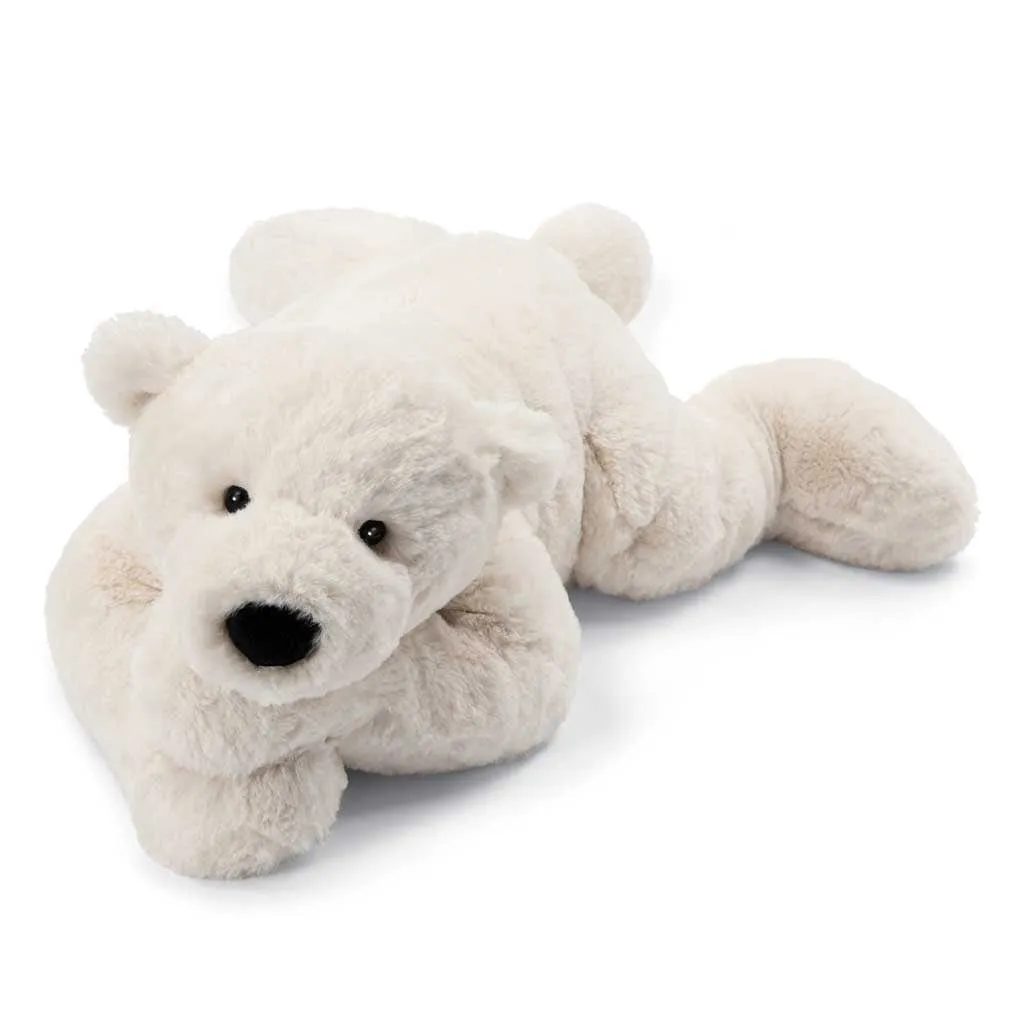 Jellycat Lying Perry Polar Bear - Plush Bears for All Ages