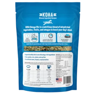 Koha Omega Dehydrated Mix for Wet & Raw Dog Food 2 lbs