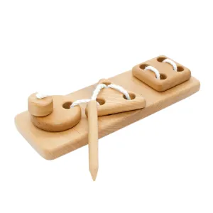 Lacing Toy With Shapes