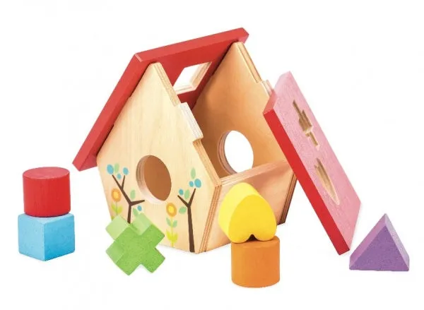 Le Toy Van Woodland Bird House Shape Sorter