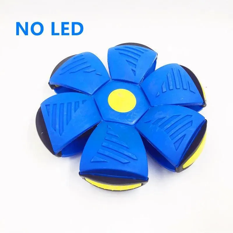 LED Flying Saucer Ball Dog's Ultimate Outdoor Toy