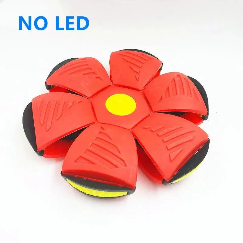 LED Flying Saucer Ball Dog's Ultimate Outdoor Toy