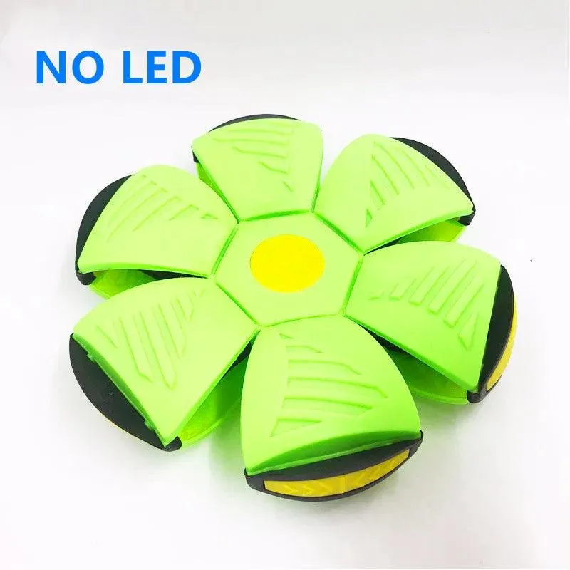 LED Flying Saucer Ball Dog's Ultimate Outdoor Toy