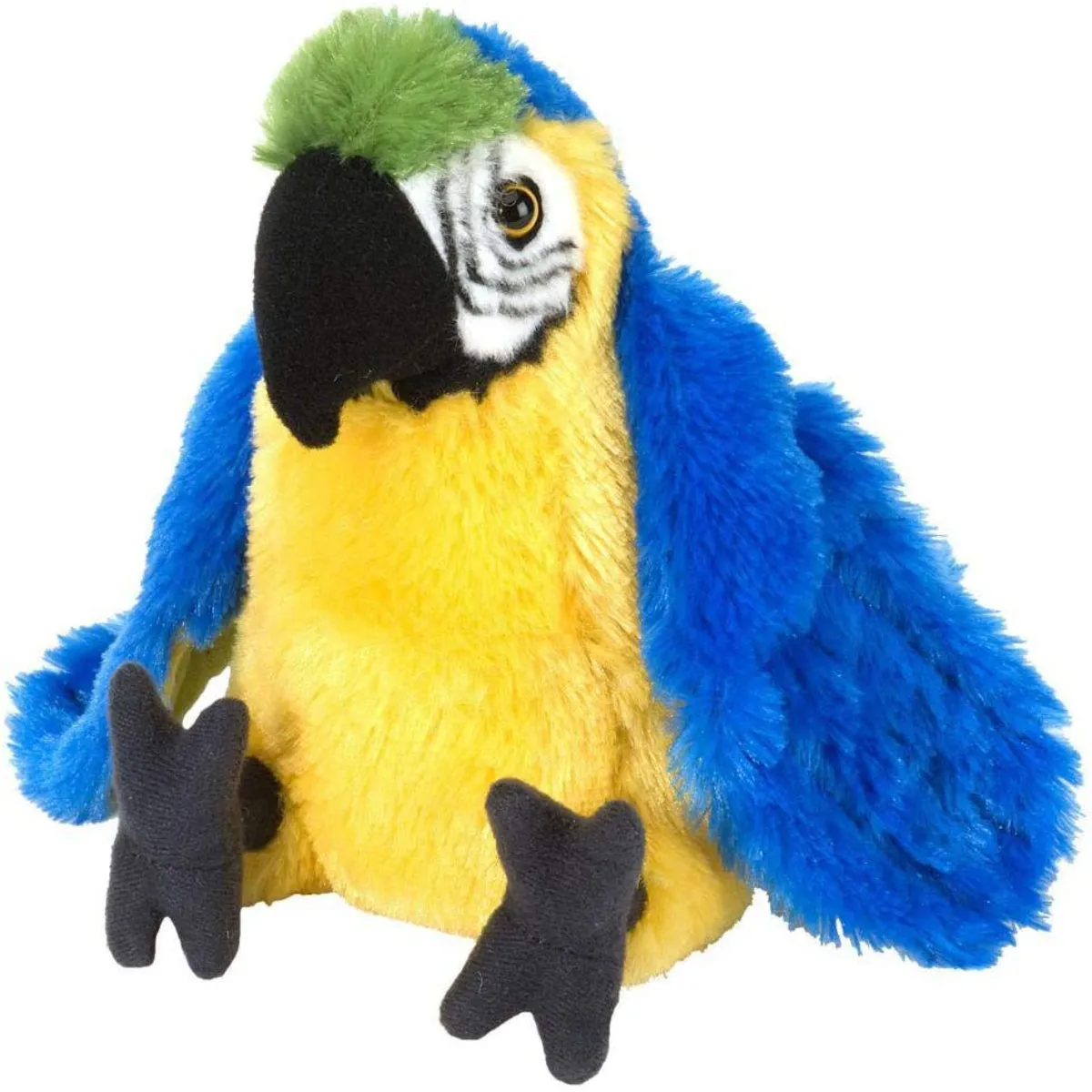 Macaw Parrot Stuffed Animal - 8"