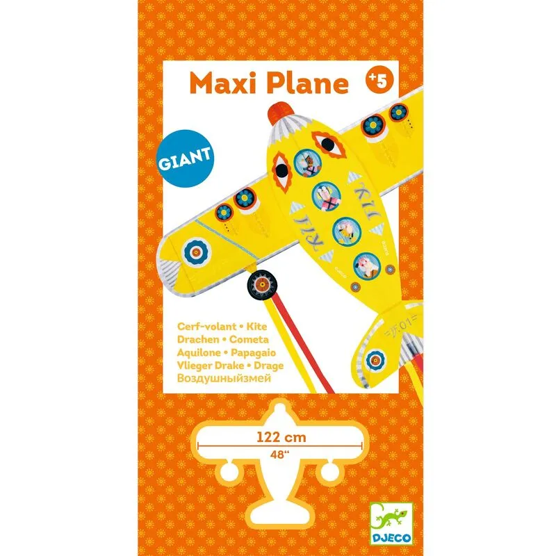 Maxi Plane Children's Kite - Djeco