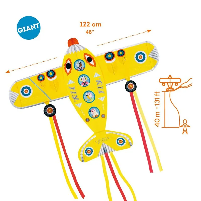 Maxi Plane Children's Kite - Djeco