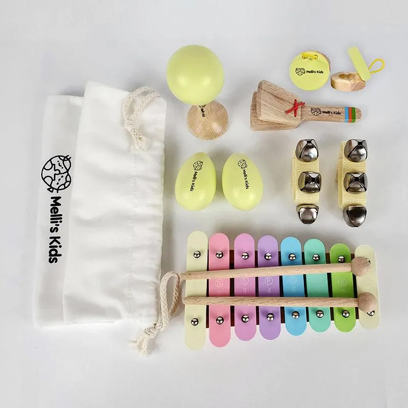 Melli's Kids Pastel Music Kit | Musical Toys